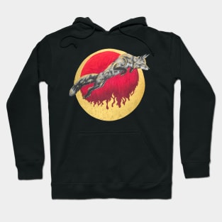 Leaping Firefox Hoodie